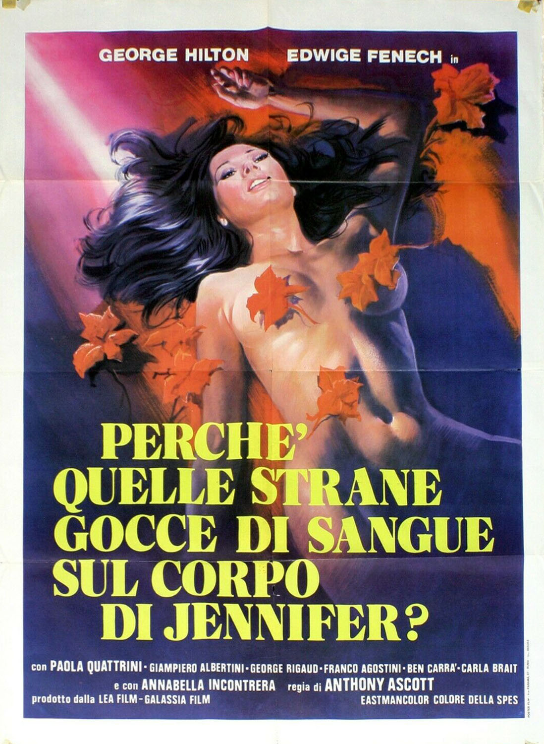 PERCHE\' QUELLE STRANE GOCCE DI SANGUE SUL CORPO DI JENNIFER?